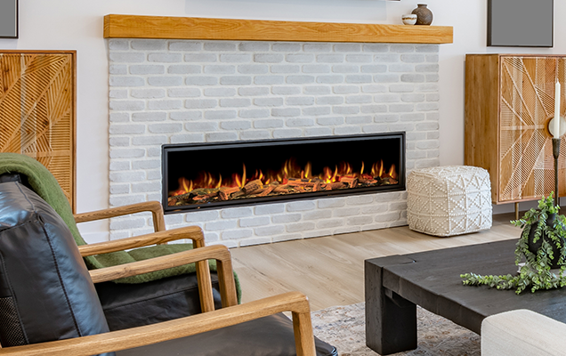 The Archer Electric Heater 1250 Fireplace – Archer Gas Log fires